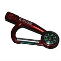 Carabiners with Compass and Flashlight